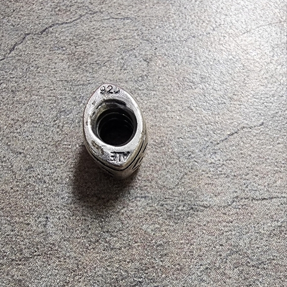 PANDORA Open Circle Pattern Sterling Silver Charm - Picture 4 of 6